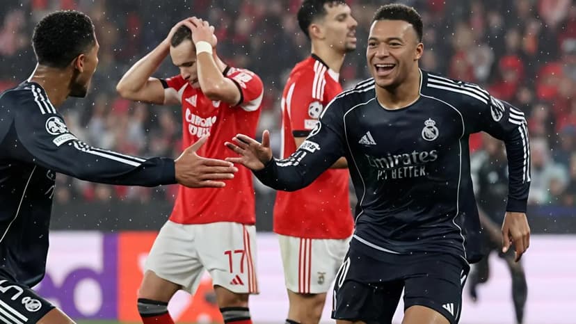 Champions League Play-offs: Benfica vs Real Madrid Live Coverage