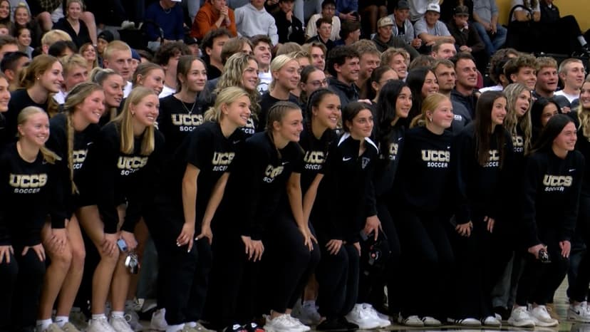 UCCS celebrates Learfield Director’s Cup in double-header split