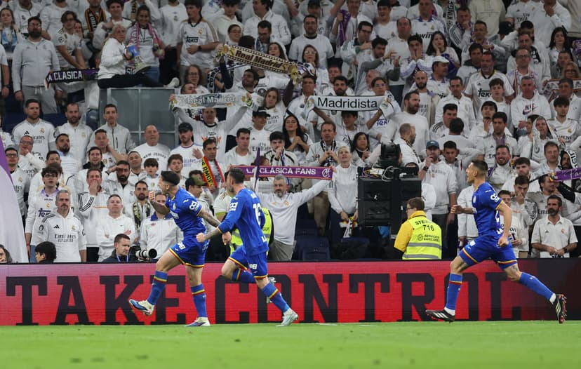 Real Madrid trail to Getafe screamer in first league game without Mbappé 😅
