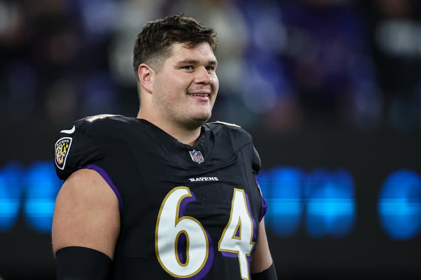 Ravens Consider Franchise Tag for Tyler Linderbaum