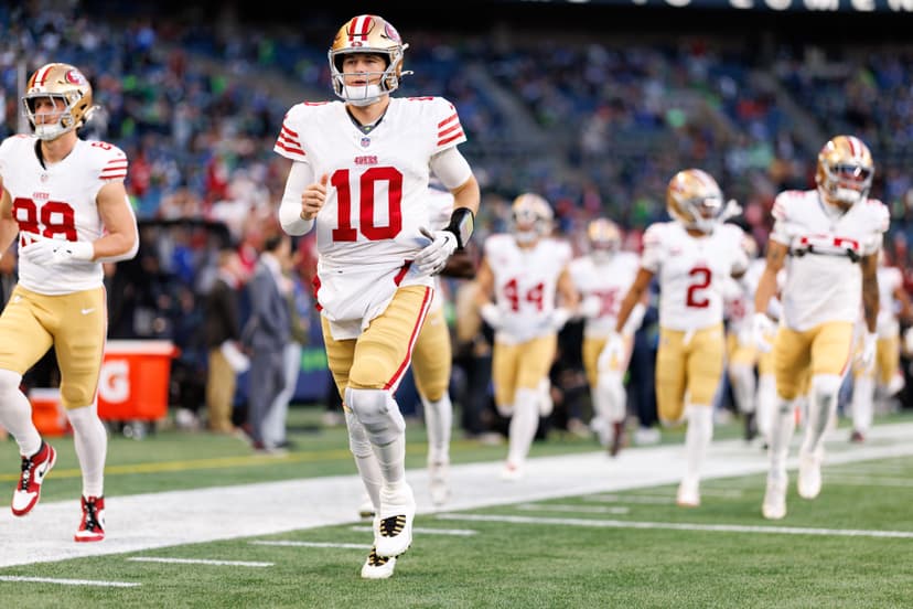 49ers GM John Lynch on trading Mac Jones: It would take a ‘fairly strong’ offer