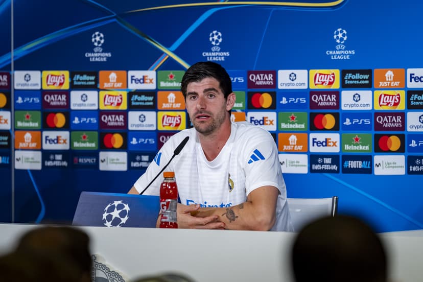 Thibaut Courtois: “This is a great moment for football to put an end to racism”