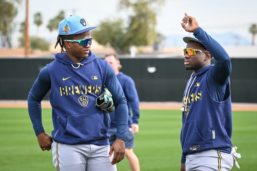 The Brewers’ prospects have been showing up this spring