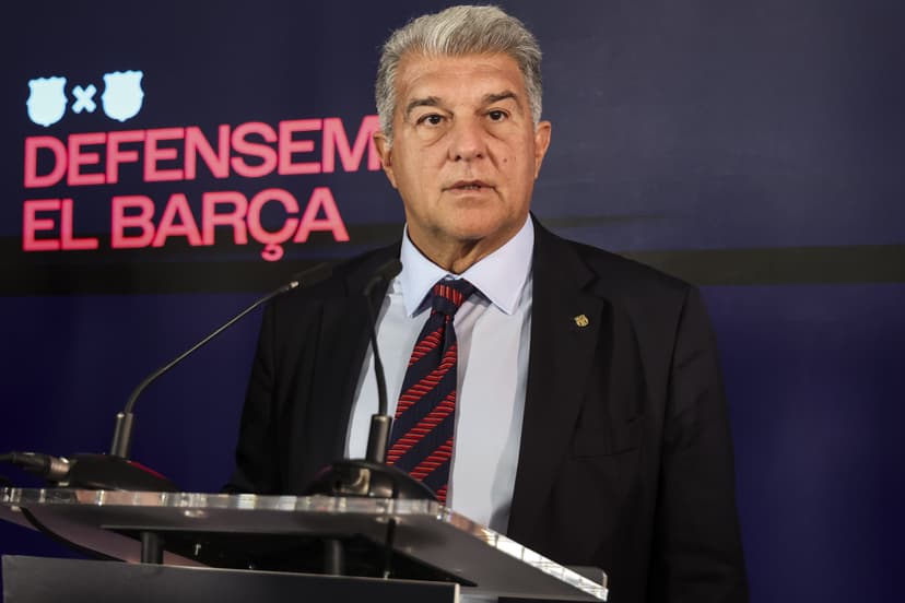 Barcelona President Laporta Criticizes Referees After Defeats