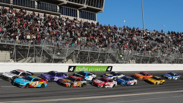 Who won the NASCAR race today? Autotrader 400 in Atlanta has 2-overtime finish
