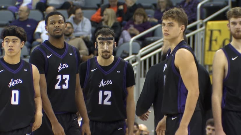Purple Aces men fall in worst home loss in Ford Center history