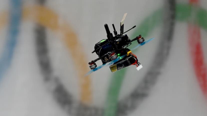 Drohnen bei Olympia: „Es muss richtig im Helm dröhnen“