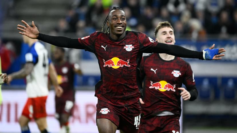 2:1 Victory for RB Leipzig: Tennis Balls and Dream Goals in Hamburg