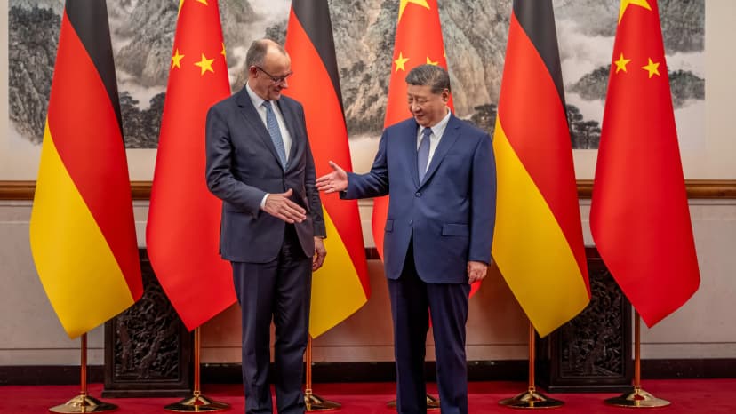 German Chancellor's Inaugural Visit to China