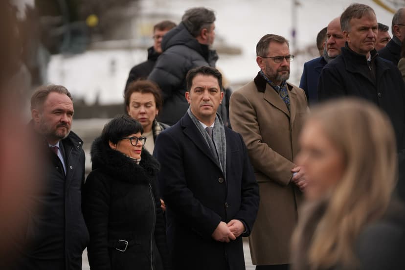 Bekim Sali on working visit to Ukraine, attends commemoration ceremony
