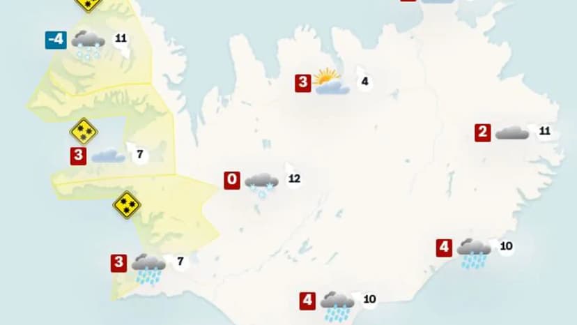 Worsening Weather Outlook in Faxaflói