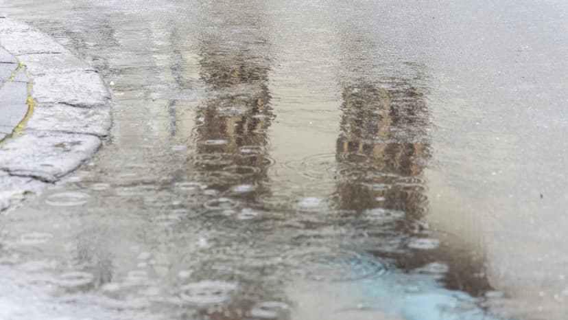Cold weather and frost across Iceland