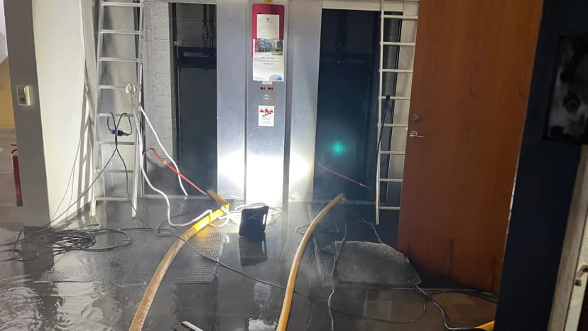 Water Leak at Reykjavik Customs House