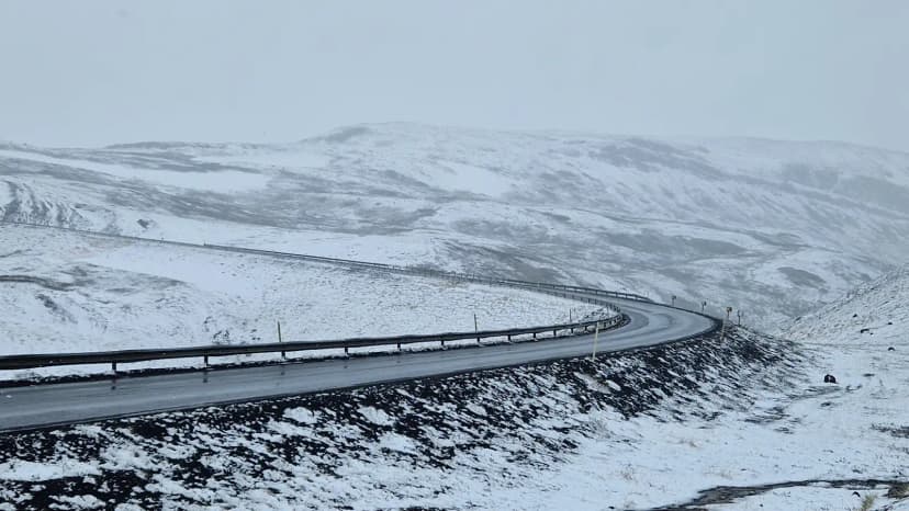 Snowfall and Frost Expected in Iceland