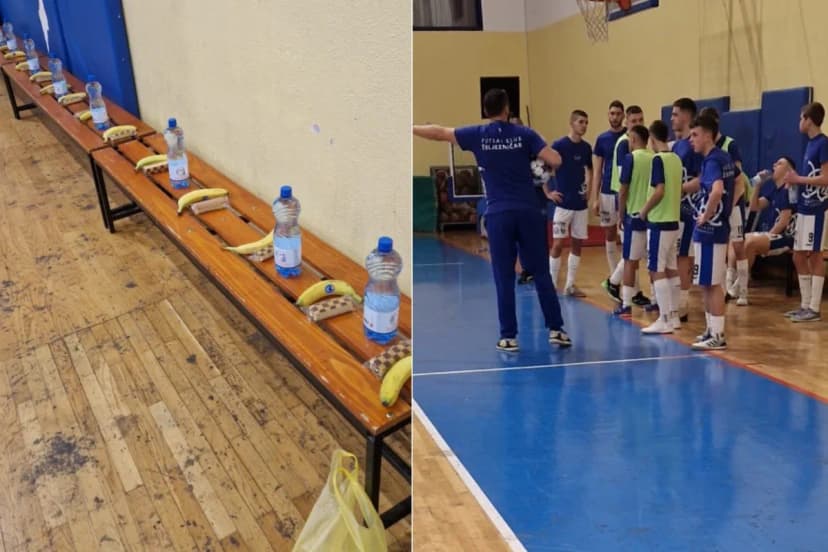 Futsal Clubs Brotnjo and Željezničar Play Derby in Čitluk