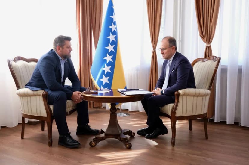 RS Vice President Duraković Meets EU Ambassador Sorecom