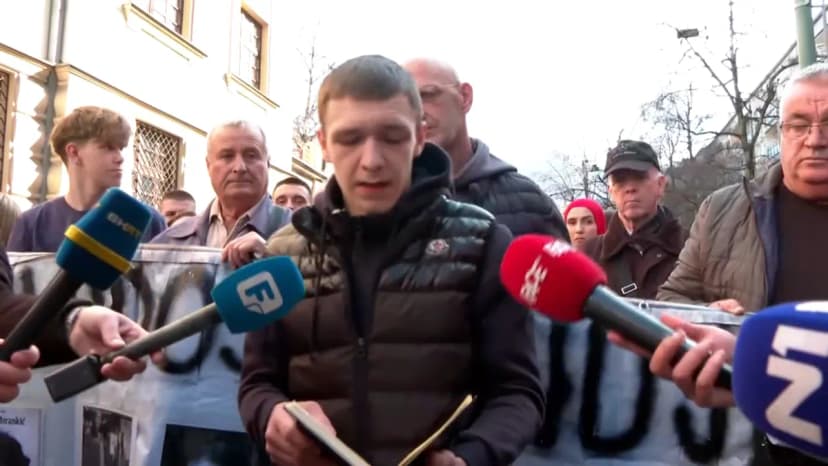 The student addressed through tears: Are you preparing a new tram of death, an office of death, a truck of death for us? Enough is enough!