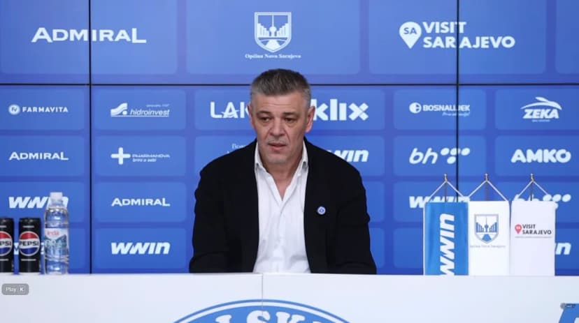 Savo Milošević on starting work at Željezničar: I see such situations as a challenge (VIDEO)