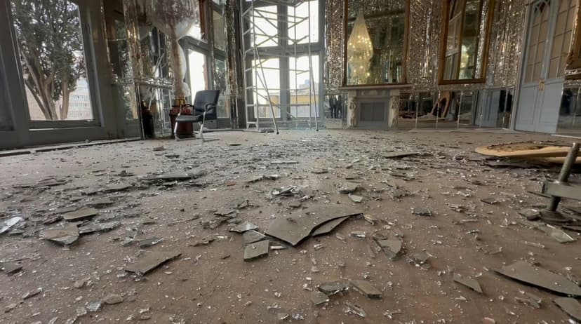 Golestan Palace Damaged in Attacks on Tehran, UNESCO Monument and Jewel of Persian Culture Suffers