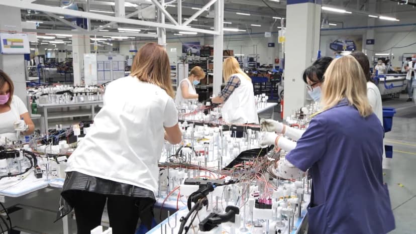 Serbian Industrial Production Drops in January