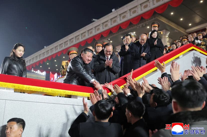 Kim Jong Un Vows to Strengthen Nuclear Program at Military Parade