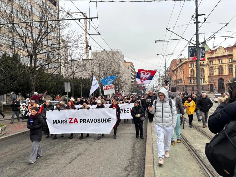 N1 Reporter Discusses 'March for Justice' and Awakening of Legal Profession in Serbia