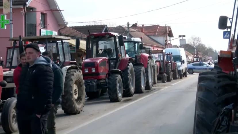 Farmers Temporarily Withdraw from Road Blockades in Banat, Serbia