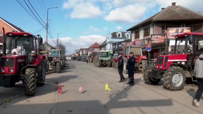 Serbian Farmers' Protests Escalate