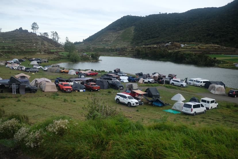 Camping Experience at Lake Tabeo in the Philippines