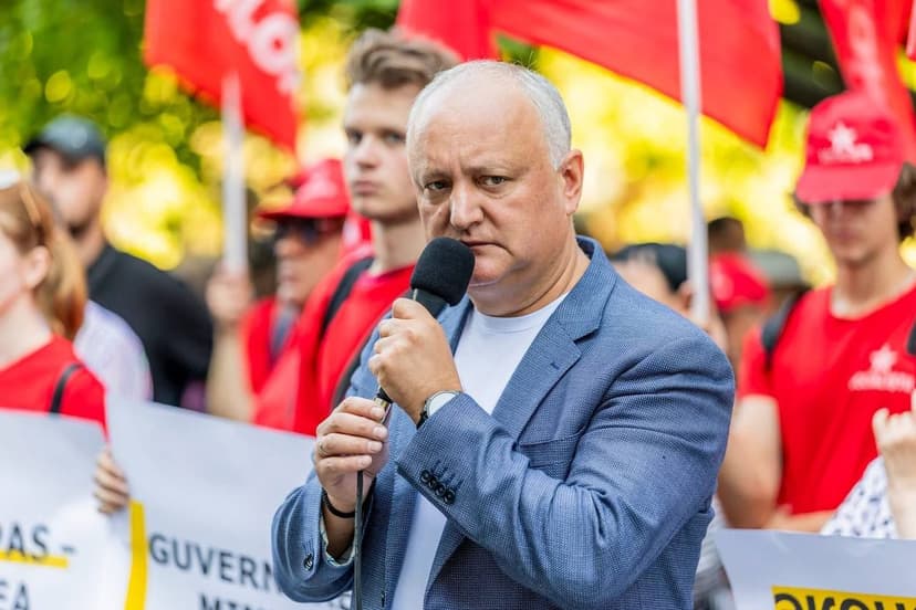 Dodon Claims Attempts to Remove Him as PSRM Chairman