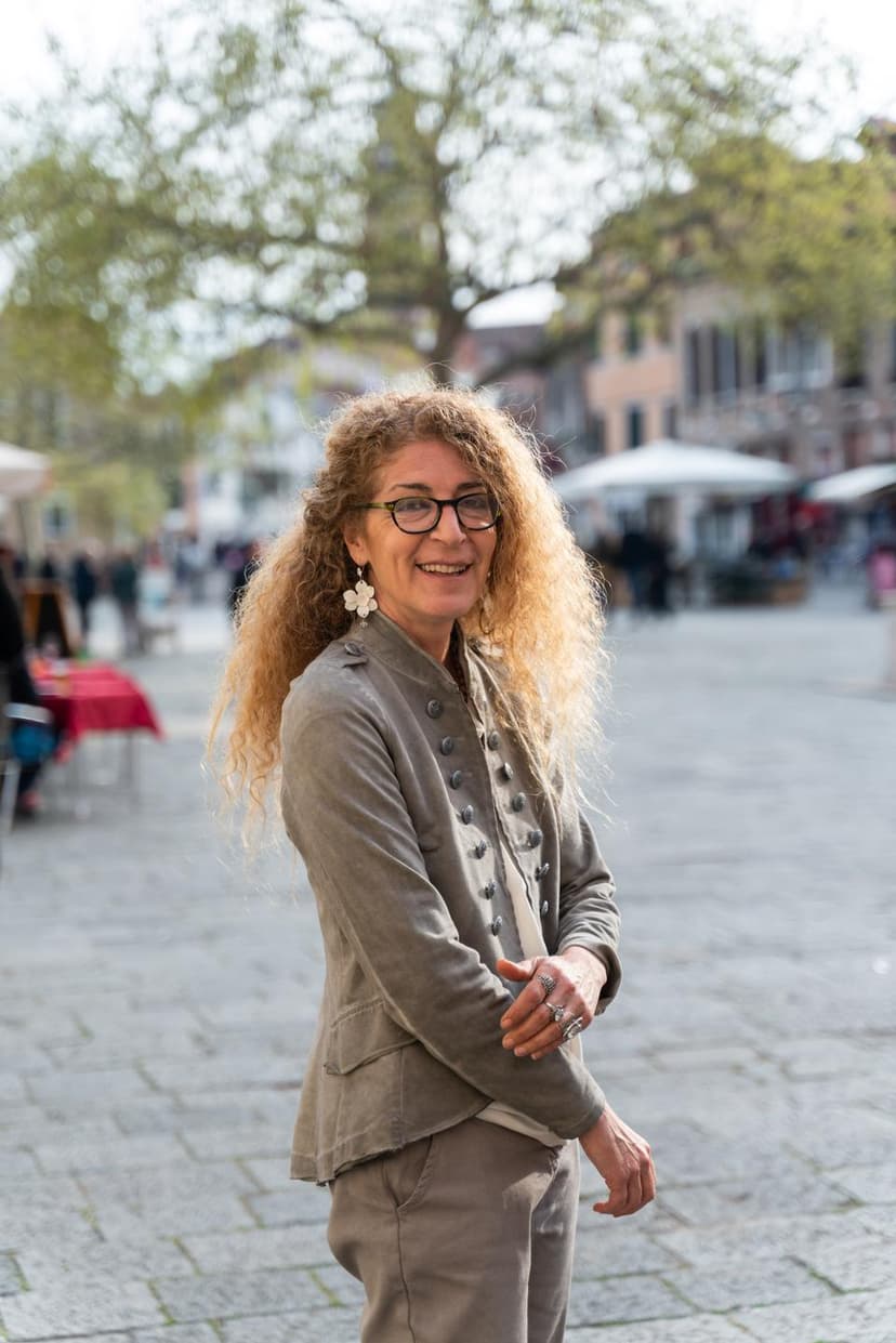 She has a feminist agenda, but runs into a familiar problem