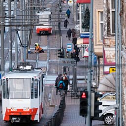 Tram collision temporarily disrupts 2 lines