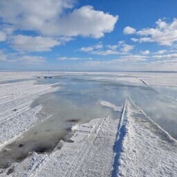 Estonia's Official Ice Roads Closed Due to Weather Conditions