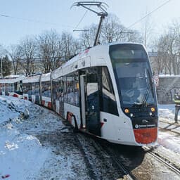 Tallinn trams switch to 'free' timetable due to freezing rain