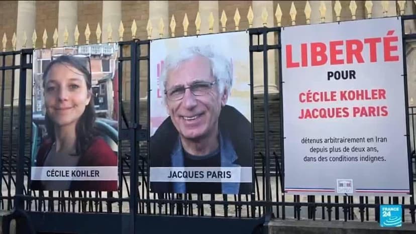 Iran: What to know about the situation of French nationals Cécile Kohler and Jacques Paris