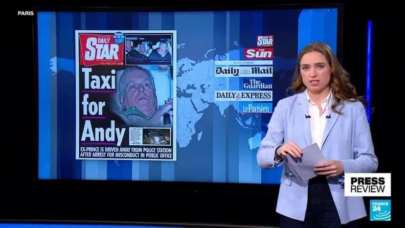 Former Prince Andrew Arrested, Sparking Widespread Media Reaction