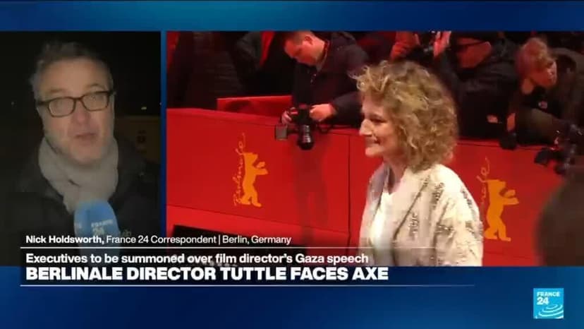 Berlinale executives summoned over film director's anti-Israel speech
