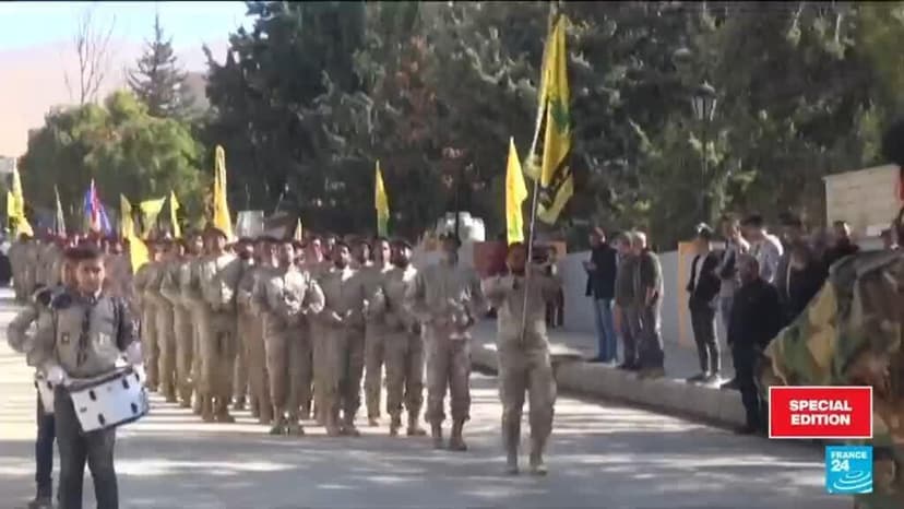 What is Hezbollah, the militant group whose military activities Lebanon wants to ban?