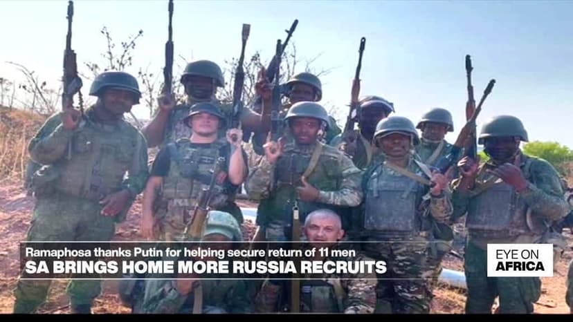 South Africa secures release of more nationals lured to Ukraine war