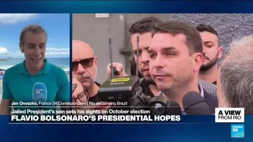 Bolsonaro's Son Rallies Conservatives Ahead of Brazilian Elections
