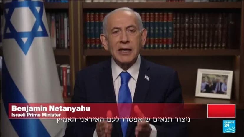 Netanyahu says Iranians must “take their fate into their own hands”