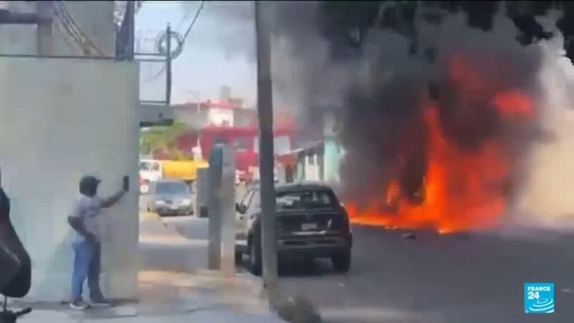Wave of violence in Mexico after military kills cartel boss 'El Mencho'