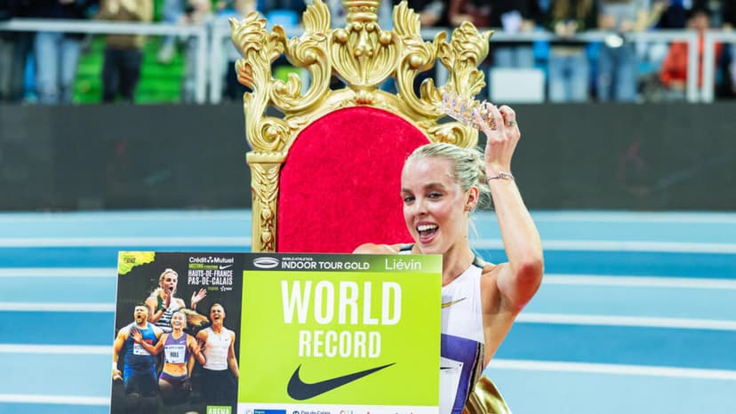 Hodgkinson smashes women's indoor 800m world record in Liévin