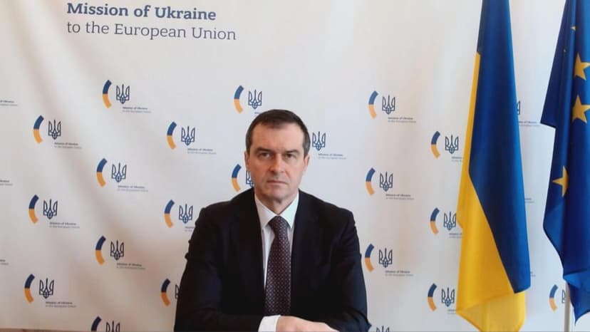 Ukraine Ambassador Discusses EU Loan for Defense