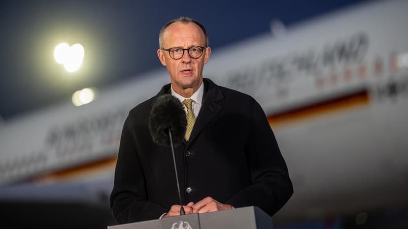 Trump to meet Germany's Merz for talks eclipsed by Middle East war