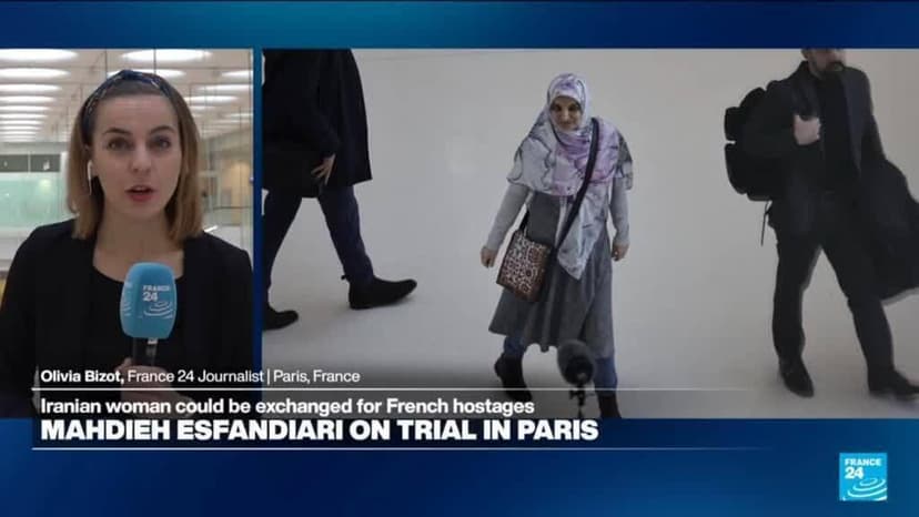 French Court to Rule on Iranian Woman's Terrorism Glorification Trial
