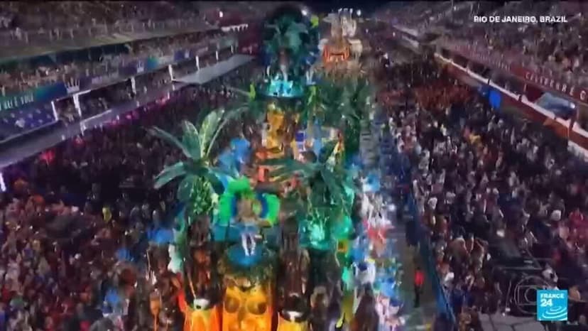 Rio Carnival Lights Up with Samba School Competition