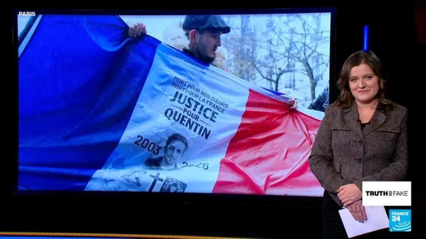 Killing of French Far-Right Activist Sparks Online Manhunt and Heightened Tensions