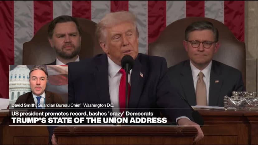 Trump boasts 'turnaround for the ages' in State of the Union address