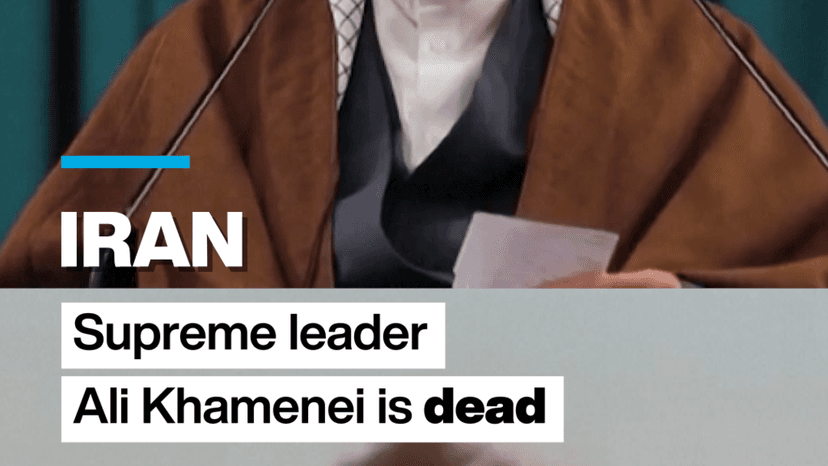 Iran's supreme leader Ali Khamenei has died. What are the reactions on the gorund?
